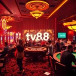 Experience the thrilling vibe of a vibrant casino featuring action at tables and slot machines available at https://tv88.digital/.