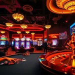 Discover thrilling poker action at https://79kingc2.com/, where players engage with colorful chips and vibrant casino décor.