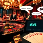 Exciting scene at https://66b.in.net/ featuring players engaged at a roulette table, showcasing glamorous gambling energy.